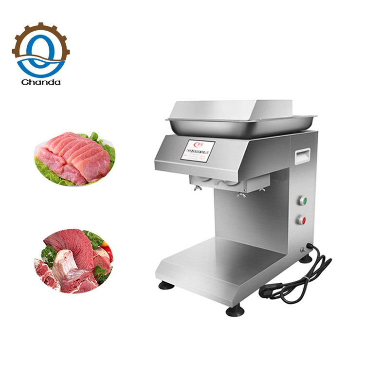 Meat Slicer Stripping Cutter Machine Vegetable Fresh Meat Cube Dicer Meat Cutting Machine