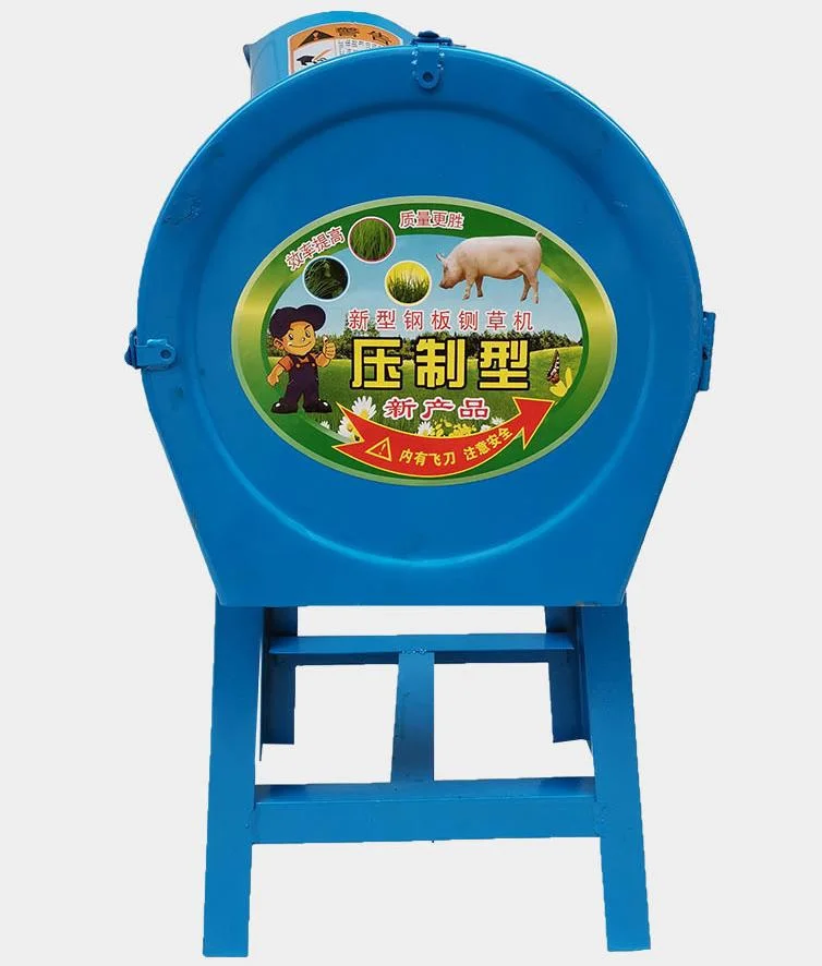 Blade Vegetable Grass Shredder Chaff Cutter Fodder Chopper Machine