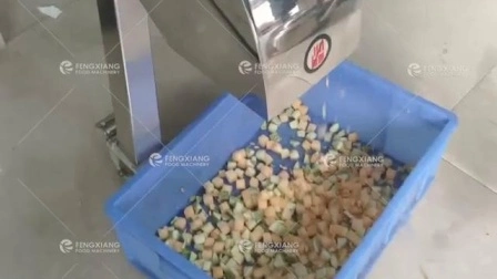 Fabbrica di trasformazione alimentare Tagliatrice per frutta e verdura Tagliatrice per cubetti